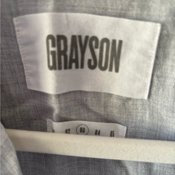 Grayson | The Changemaker Shirt Dress, liquid lyocell, Gray size 3/Medium - Picture 2 of 11